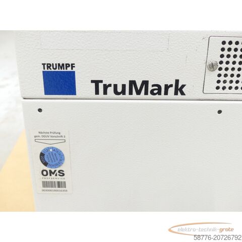 Komponente  Trumpf Laser TruMark 3000 Beschriftungslaser-Steuerung SN:L0131E1357