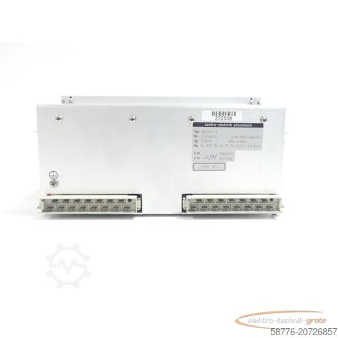 Component Zentro-Elektrik zentro-elektrik 8610-1 Power Supply SN:100611