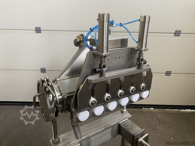 Automatic filling flow divider, 6 exits Barsso Product stroomverdeler, 6 uitgangen