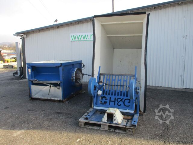 Rotationsverdichter Schneckenverdichter H&G Screw compactor Ballenpress HG/SV 11 ( 3383)