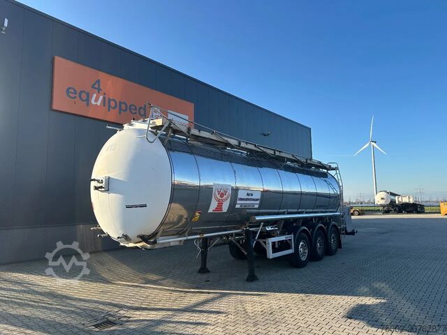 Food tanker Feldbinder FOOD / LEVENSMIDDELEN/ LEBENSMITTEL / 33.500L /...