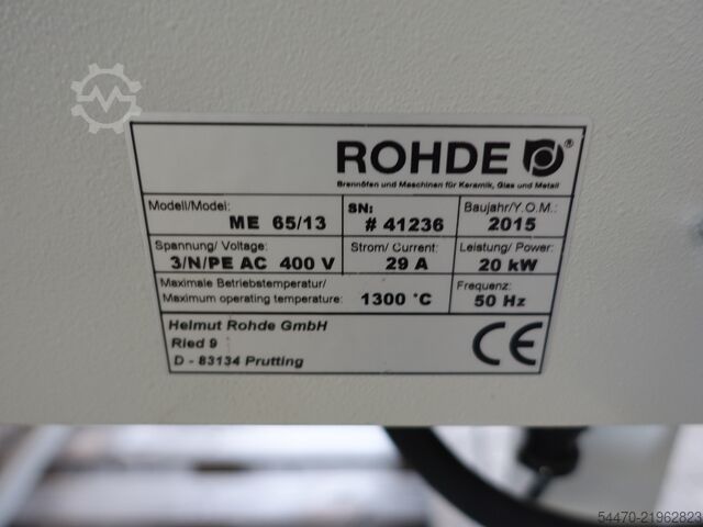 Curing oven RHODE ME65/13
