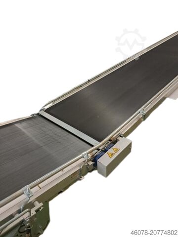 Steigband Gefälleband Steigförderer mit Vorlauf Transnorm 6000+800-600-500