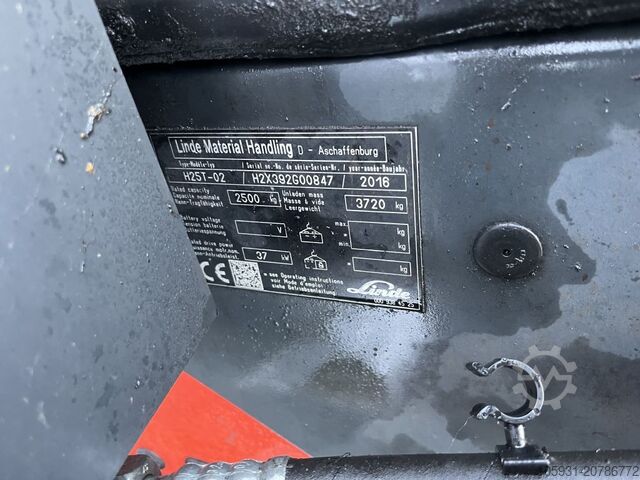 Treibgasstapler Linde H25T-02