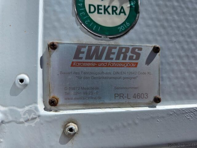 Verkaufswagen Ewers PRASQ18 Schwenkwand SAF LBW Bär 2.500kg