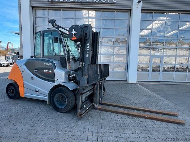 Forklift Still RX70-80 / Duplex: 4.70m! / Zinkenversteller / SS