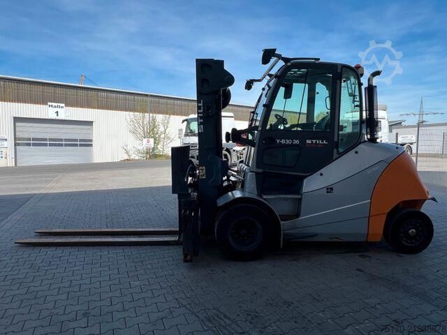 Forklift Still RX70-80 / Duplex: 4.70m! / Zinkenversteller / SS