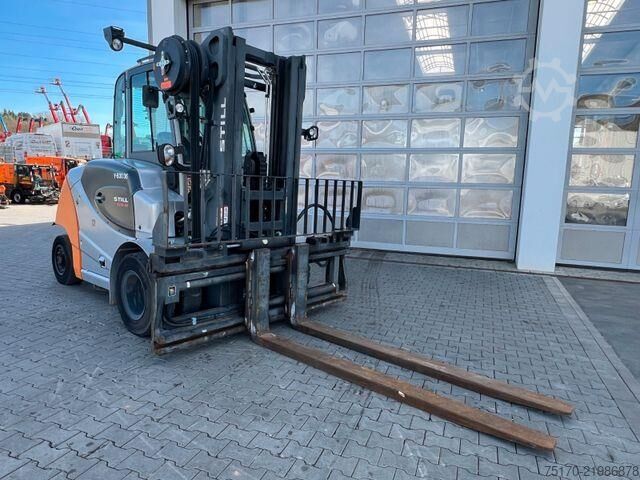 Forklift Still RX70-80 / Duplex: 4.70m! / Zinkenversteller / SS