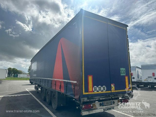 Auflieger mit Pritsche & Plane Schmitz Cargobull Curtainsider Mega