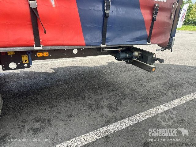 Auflieger mit Pritsche & Plane Schmitz Cargobull Curtainsider Mega