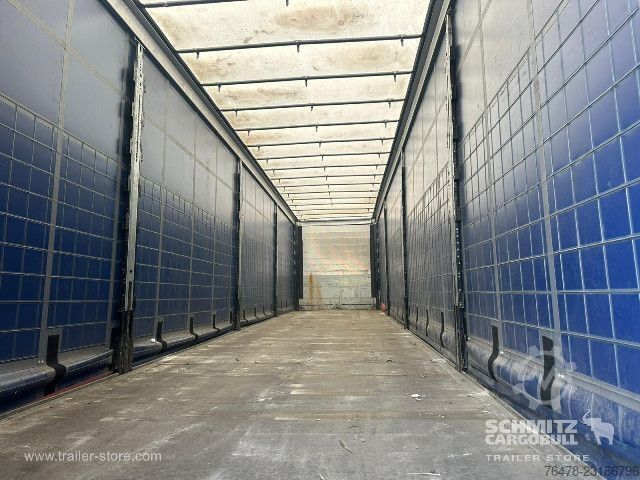 Auflieger mit Pritsche & Plane Schmitz Cargobull Curtainsider Mega