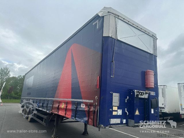 Auflieger mit Pritsche & Plane Schmitz Cargobull Curtainsider Mega