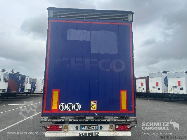 Auflieger mit Pritsche & Plane Schmitz Cargobull Curtainsider Mega