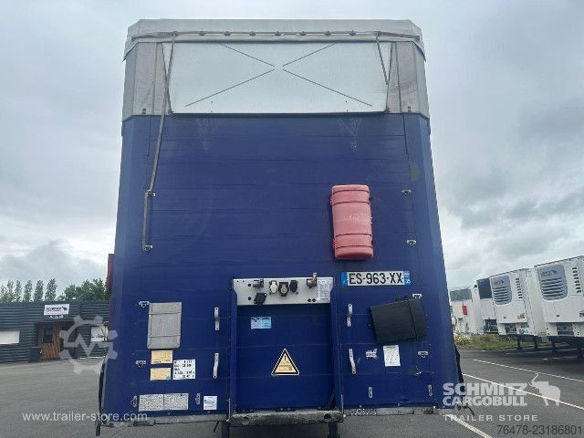 Auflieger mit Pritsche & Plane Schmitz Cargobull Curtainsider Mega