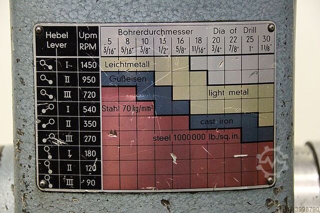 Stand drill MK3 Cordia S30