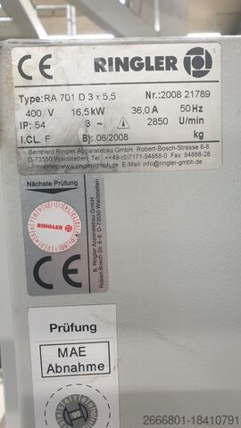 Staubsauger Ringler RA 701 D3x5,5