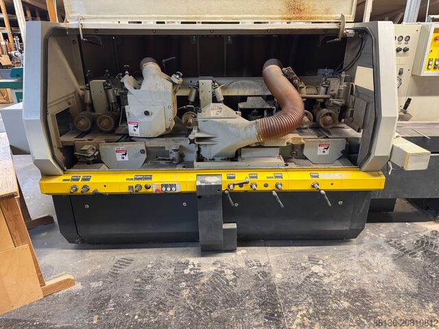 Hobel- und Kehlautomat WEINIG Unimat 23 , gelbe Linie