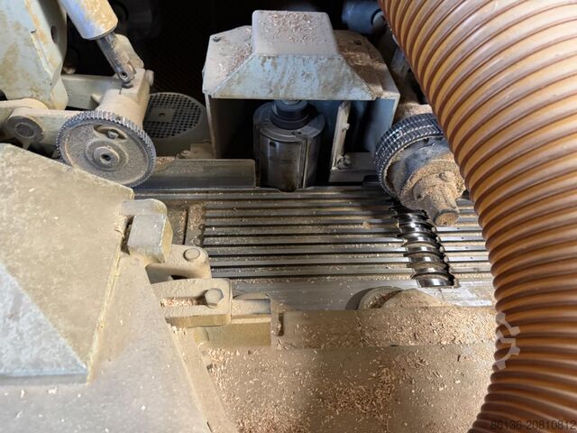 Hobel- und Kehlautomat WEINIG Unimat 23 , gelbe Linie