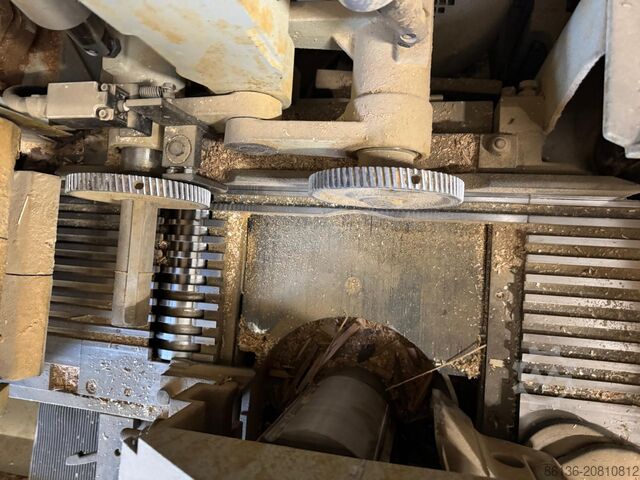 Hobel- und Kehlautomat WEINIG Unimat 23 , gelbe Linie