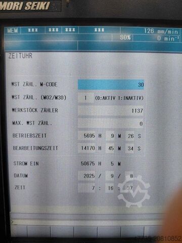 CNC Vertikales Bearbeitungszentrum MORI SEIKI SV 503/40