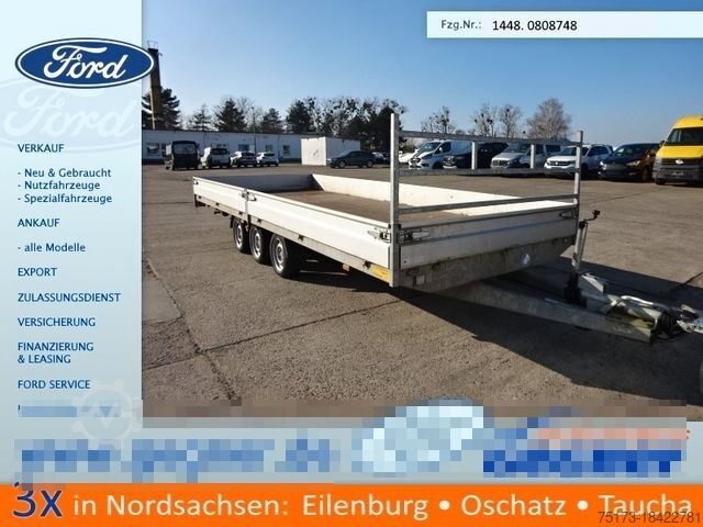 Trailer with working platform HAPERT 503 3-Achs-Anhänger