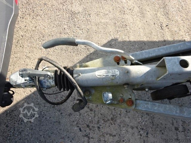 Trailer with working platform HAPERT 503 3-Achs-Anhänger