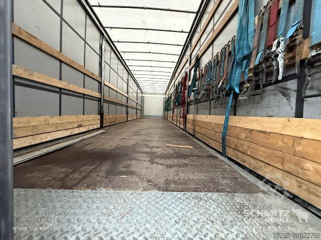 Open semitrailer with tarp Schmitz Cargobull Curtainsider Standard