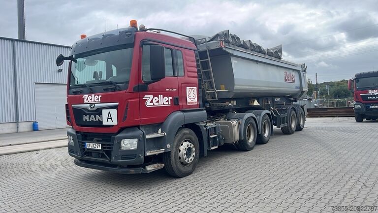 Kipper MAN TGS 33.500 with Schmitz Cargobull SGF S2 (NEW ENGINE)