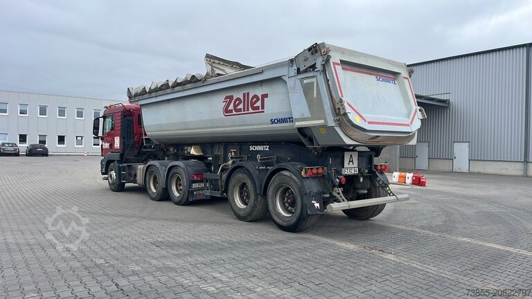 Kipper MAN TGS 33.500 with Schmitz Cargobull SGF S2 (NEW ENGINE)