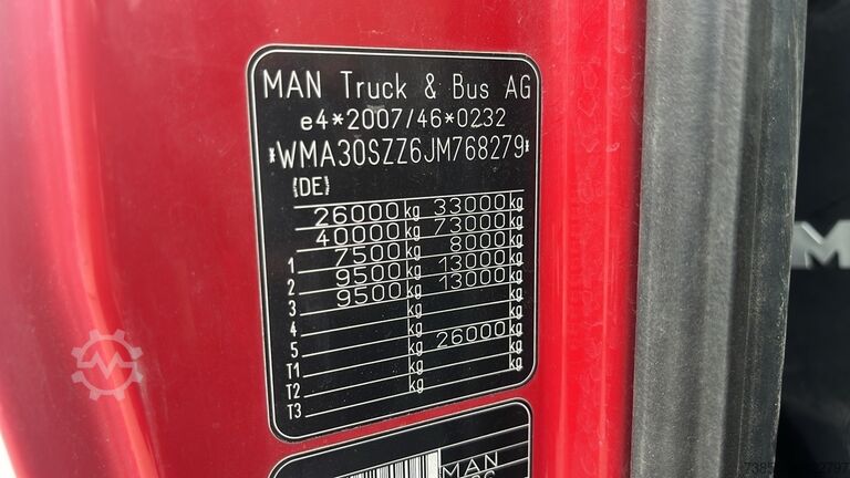 Kipper MAN TGS 33.500 with Schmitz Cargobull SGF S2 (NEW ENGINE)