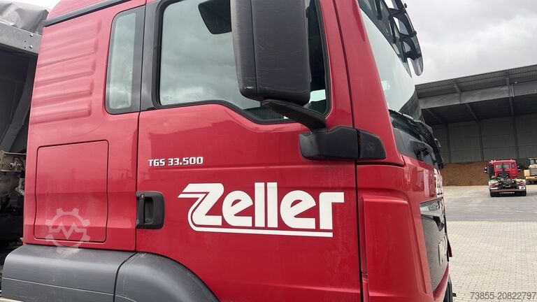 Kipper MAN TGS 33.500 with Schmitz Cargobull SGF S2 (NEW ENGINE)