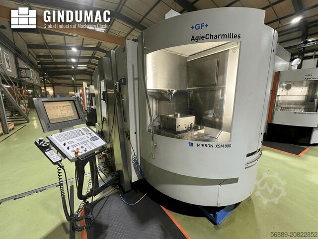 VERTIKALES BEARBEITUNGSZENTRUM +GF+ AgieCharmilles Mikron XSM 800