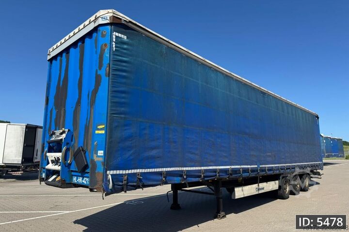 Sliding tarpaulins Krone SD / Mega / BPW Disk