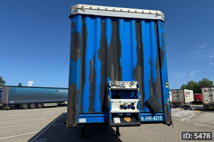Sliding tarpaulins Krone SD / Mega / BPW Disk
