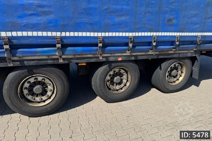 Sliding tarpaulins Krone SD / Mega / BPW Disk