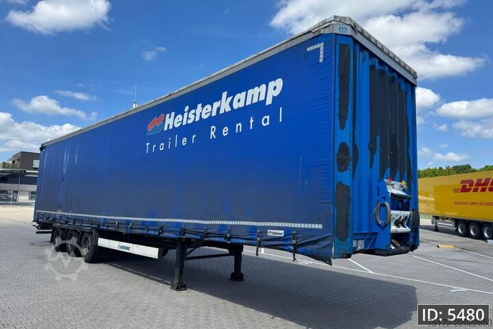 Sliding tarpaulins Krone SD / Mega / BPW Disk