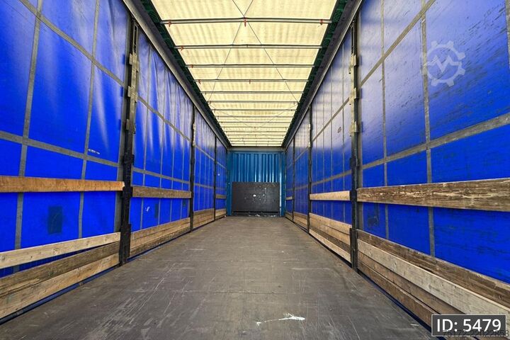 Sliding tarpaulins Krone SD / Mega / BPW Disk