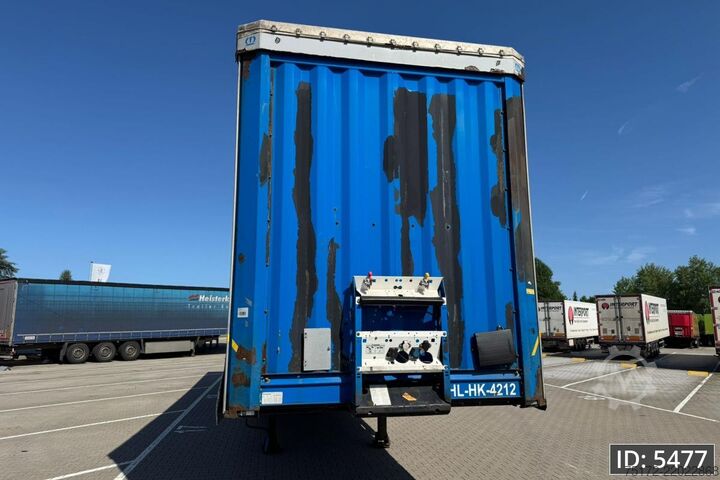 Sliding tarpaulins Krone SD / Mega / BPW Disk