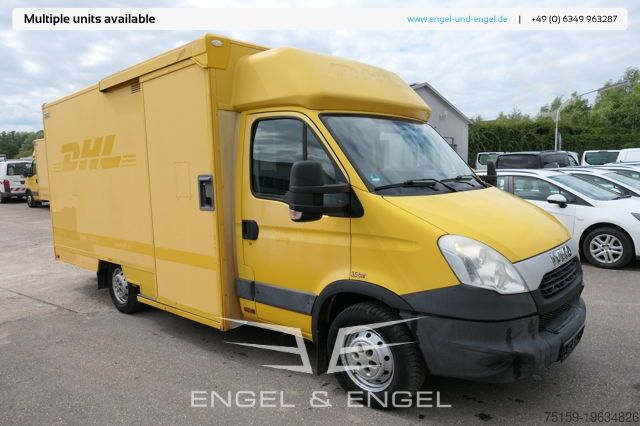 Box van iveco Daily 35 S11 C30C AUTOMATIK KAMERA Regale LUFT DURCHGANG EURO-5 CoC