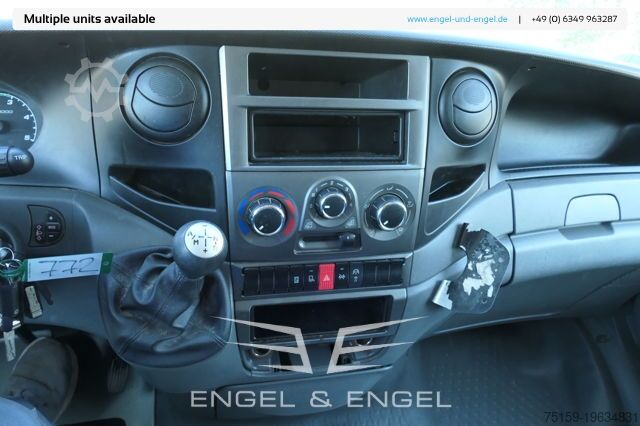 Box van iveco Daily 35 S11 C30C AUTOMATIK KAMERA Regale LUFT DURCHGANG EURO-5 CoC