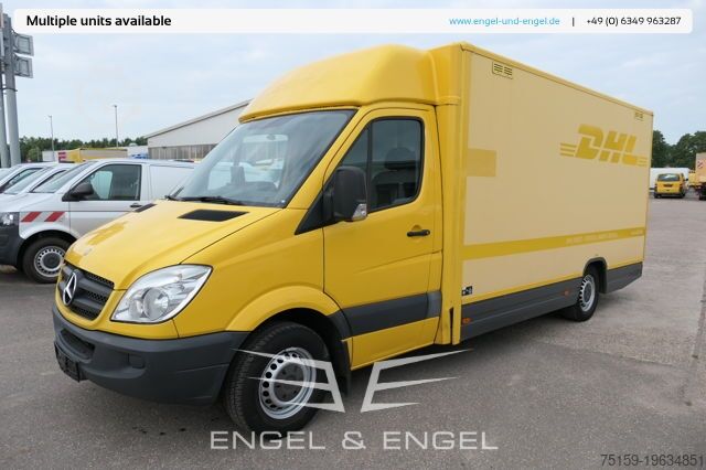 Box van mercedes-benz SPRINTER 310 CDI MAXI EURO-5 KOFFER REGALE KAMERA DURCHGANG