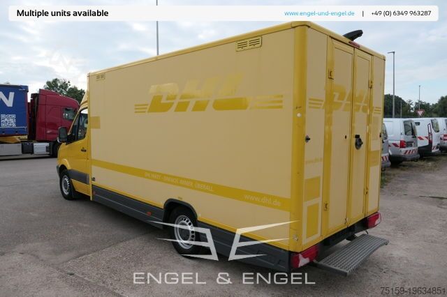 Box van mercedes-benz SPRINTER 310 CDI MAXI EURO-5 KOFFER REGALE KAMERA DURCHGANG