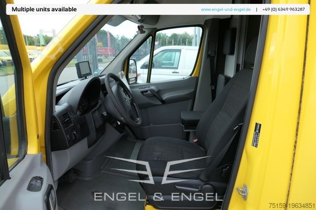 Box van mercedes-benz SPRINTER 310 CDI MAXI EURO-5 KOFFER REGALE KAMERA DURCHGANG