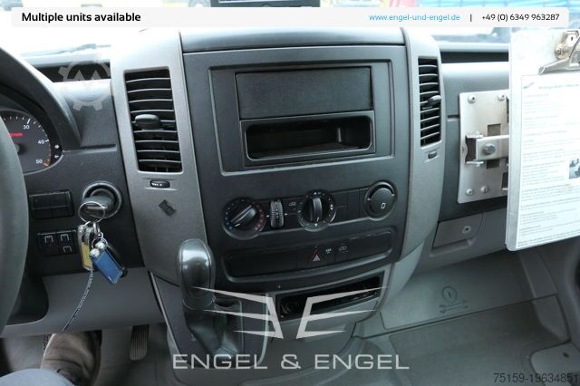 Box van mercedes-benz SPRINTER 310 CDI MAXI EURO-5 KOFFER REGALE KAMERA DURCHGANG