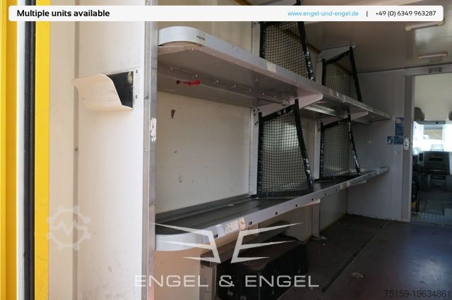 Box van mercedes-benz SPRINTER 310 CDI MAXI EURO-5 KOFFER REGALE KAMERA DURCHGANG