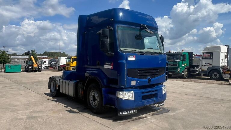 Standard tractor Renault Premium 460 DXI (PTO / POMPE HYDAULIQUE / BOITE...