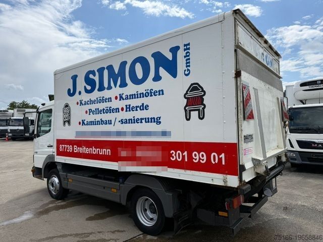 Transporter mit Koffer MERCEDES-BENZ ATEGO 815 Koffer 4,30 m Ladebordwand 1,5 T*AHK