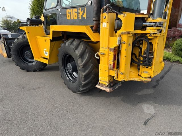 Backhoe loader KRAMER 616 S Serie II 4+1 Schaufel SW Palettengabel