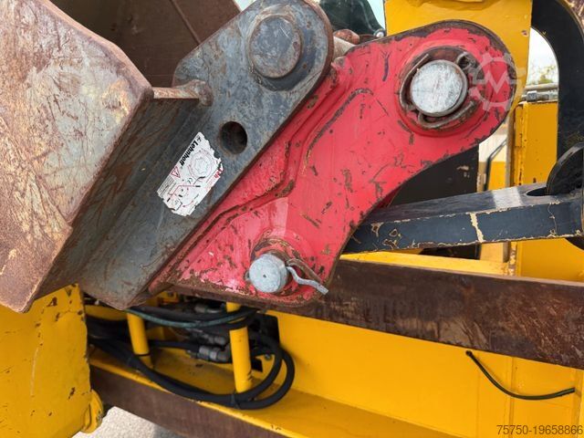 Backhoe loader KRAMER 616 S Serie II 4+1 Schaufel SW Palettengabel