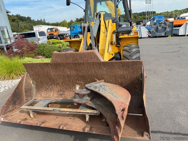 Backhoe loader KRAMER 616 S Serie II 4+1 Schaufel SW Palettengabel